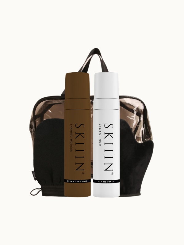 SKIIIN Full Self Tanning Kit – Prep to Finish
