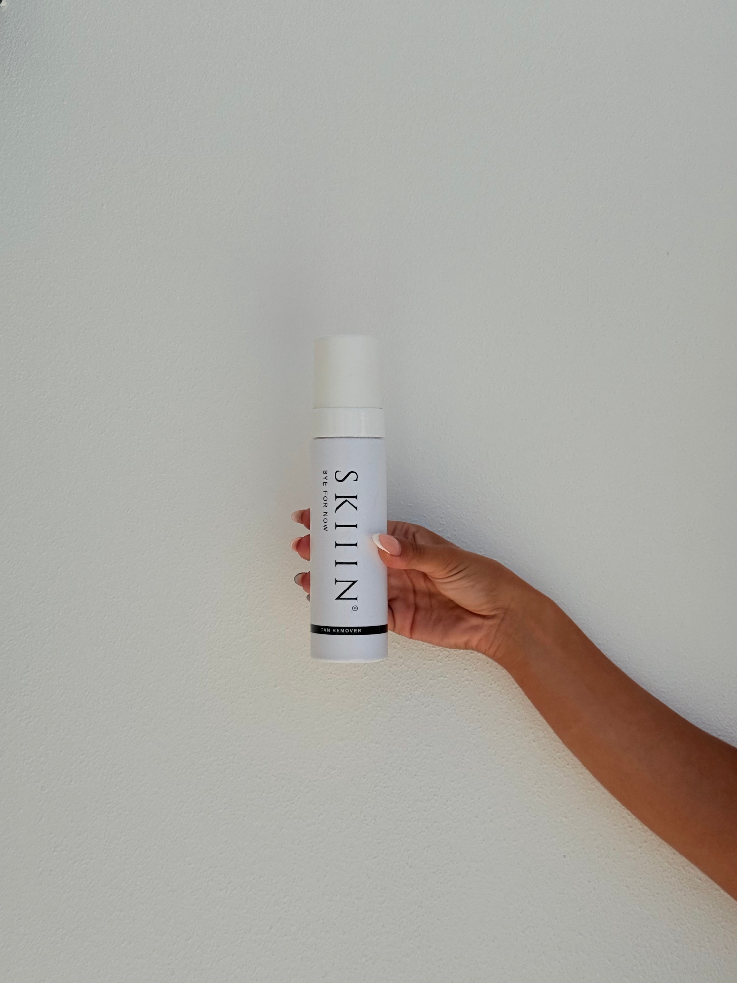 'Bye for Now' Tan Remover